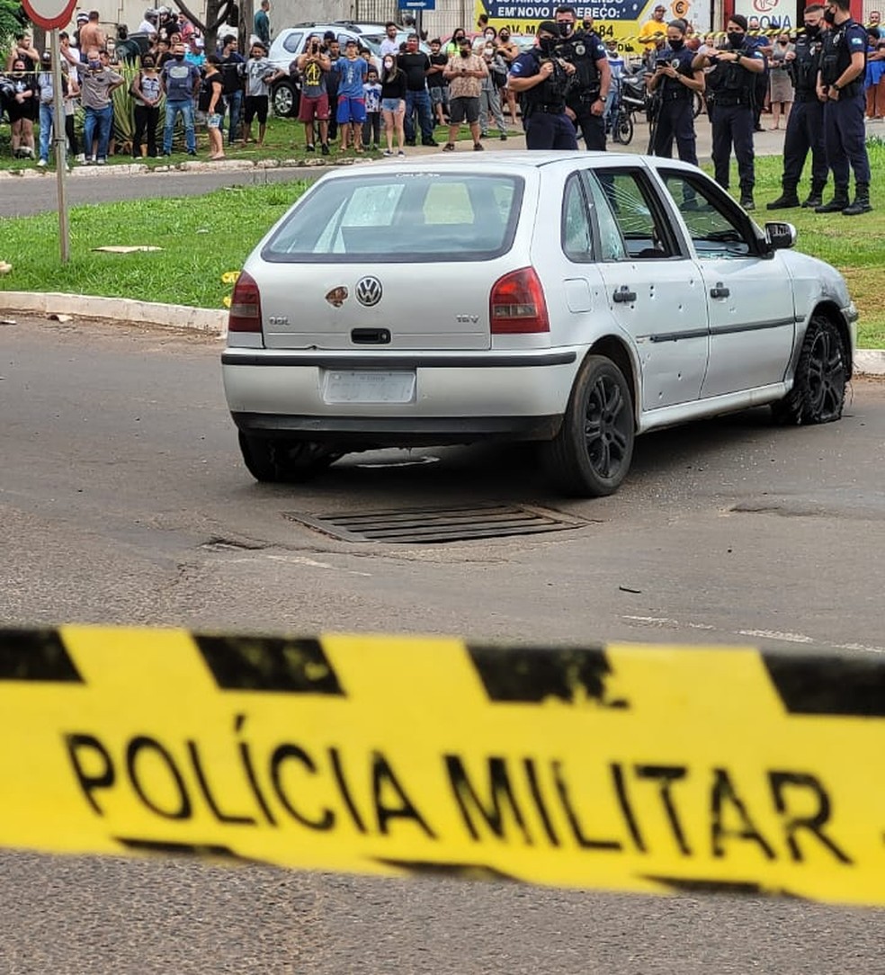 Três homens morreram após confronto com a PM - Foto: Honório Silva/RPC