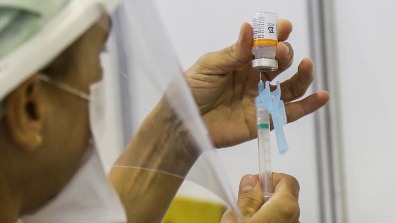 Saúde irá vacinar crianças de 5 a 11 anos contra a covid-19. Foto: Pedro Ribas/SMCS