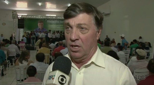 Celso Pozzobom foi reeleito prefeito de Umuarama em 2018 - Foto: Reprodução/RPC