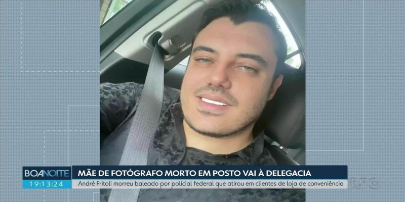 Andre Muniz Fritoli, de 32 anos, morreu após ser baleado por um policial federal, em Curitiba - Foto: Arquivo pessoal