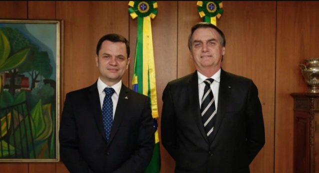 Bolsonaro e Anderson Torres - Divulgação