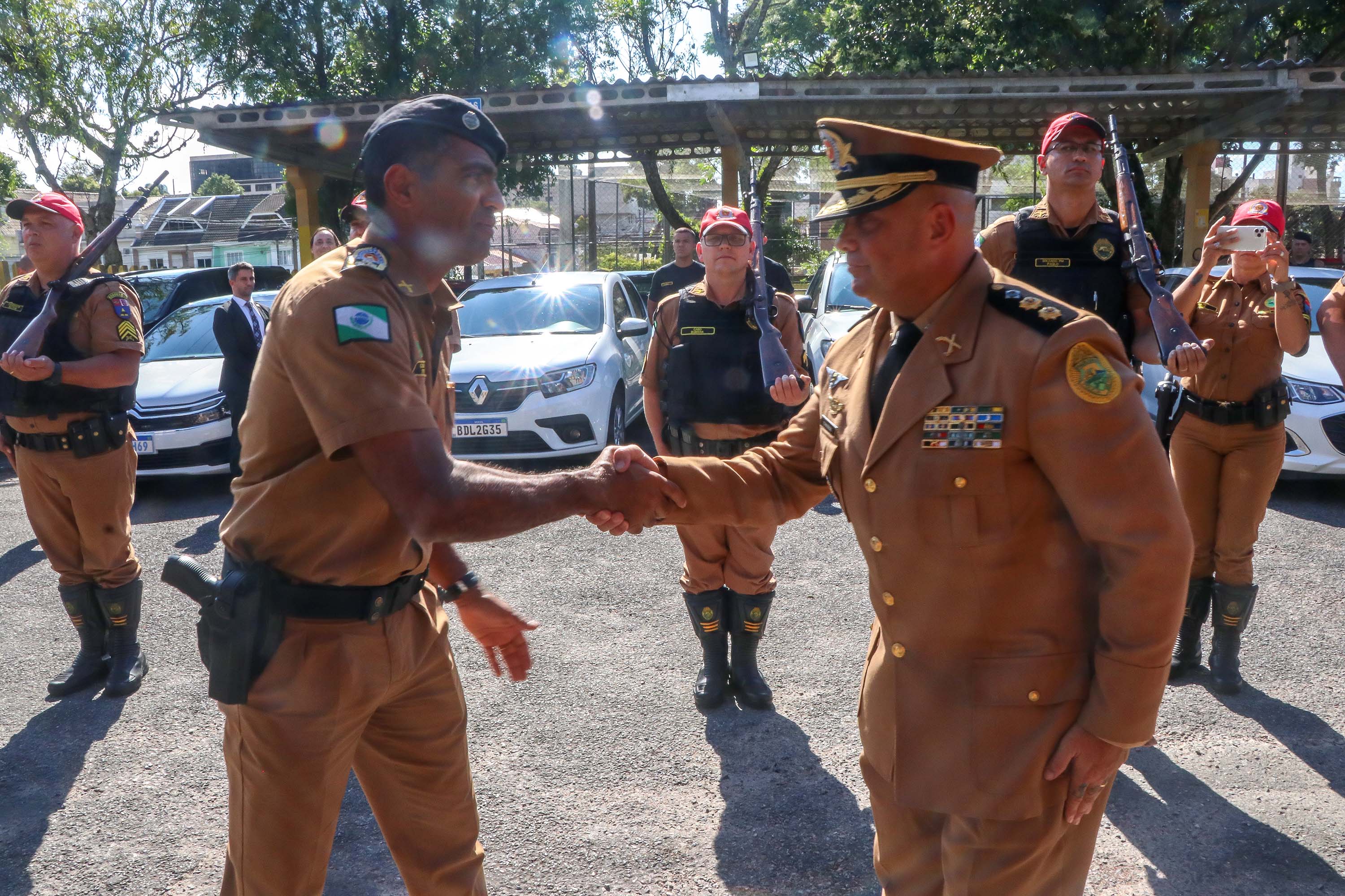 Batalhão de Polícia Rodoviária da PMPR tem novo comandante Foto: Ricardo Almeida/SESP-PR