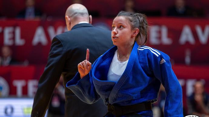Com resultado inédito para o judô de Curitiba Natasha Ferreira entra na briga por uma vaga nas olimpíadas de Paris. Foto: International Judo Federation