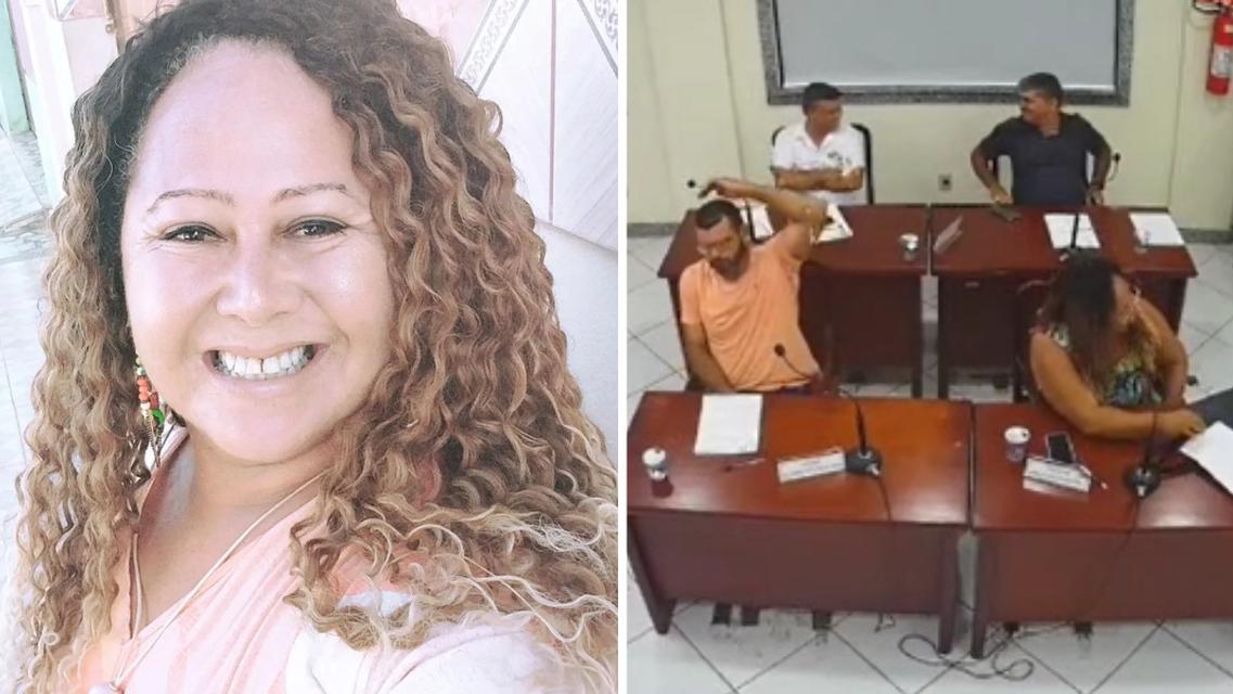 Vereadora Lunna da Silva foi vítima de transfobia pelo presidente da Câmara de Pompéu, Normando José Duarte (PSD) Foto: Reprodução