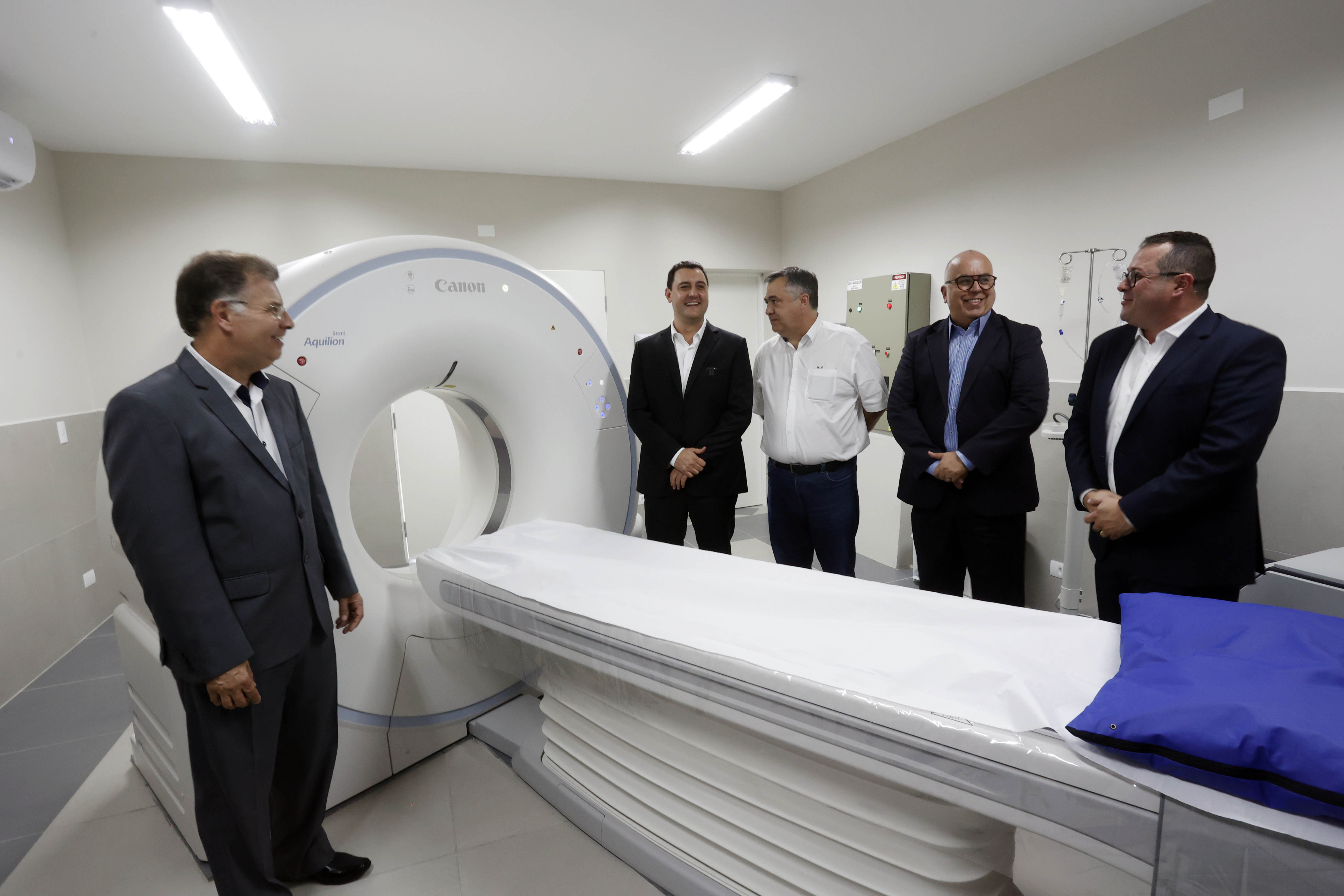 O governador Carlos Massa Ratinho Junior inaugurou nesta quinta-feira (13) o novo Pronto Socorro do Hospital Regional da Lapa, na Região Metropolitana de Curitiba, para atender cerca de 270 mil pessoa
