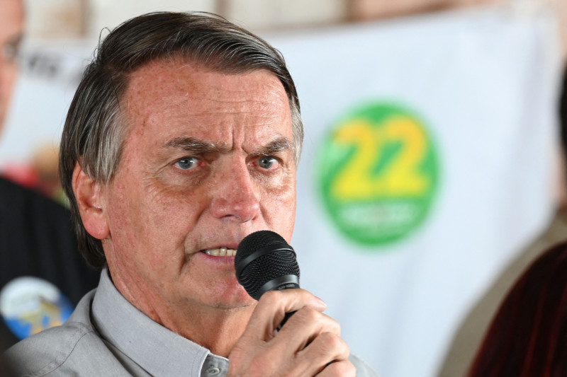 Jair Bolsonaro vê a possibilidade de liderar um bloco numeroso na casa, formado por parlamentares alinhados a ele EVARISTO SA/AFP/JC