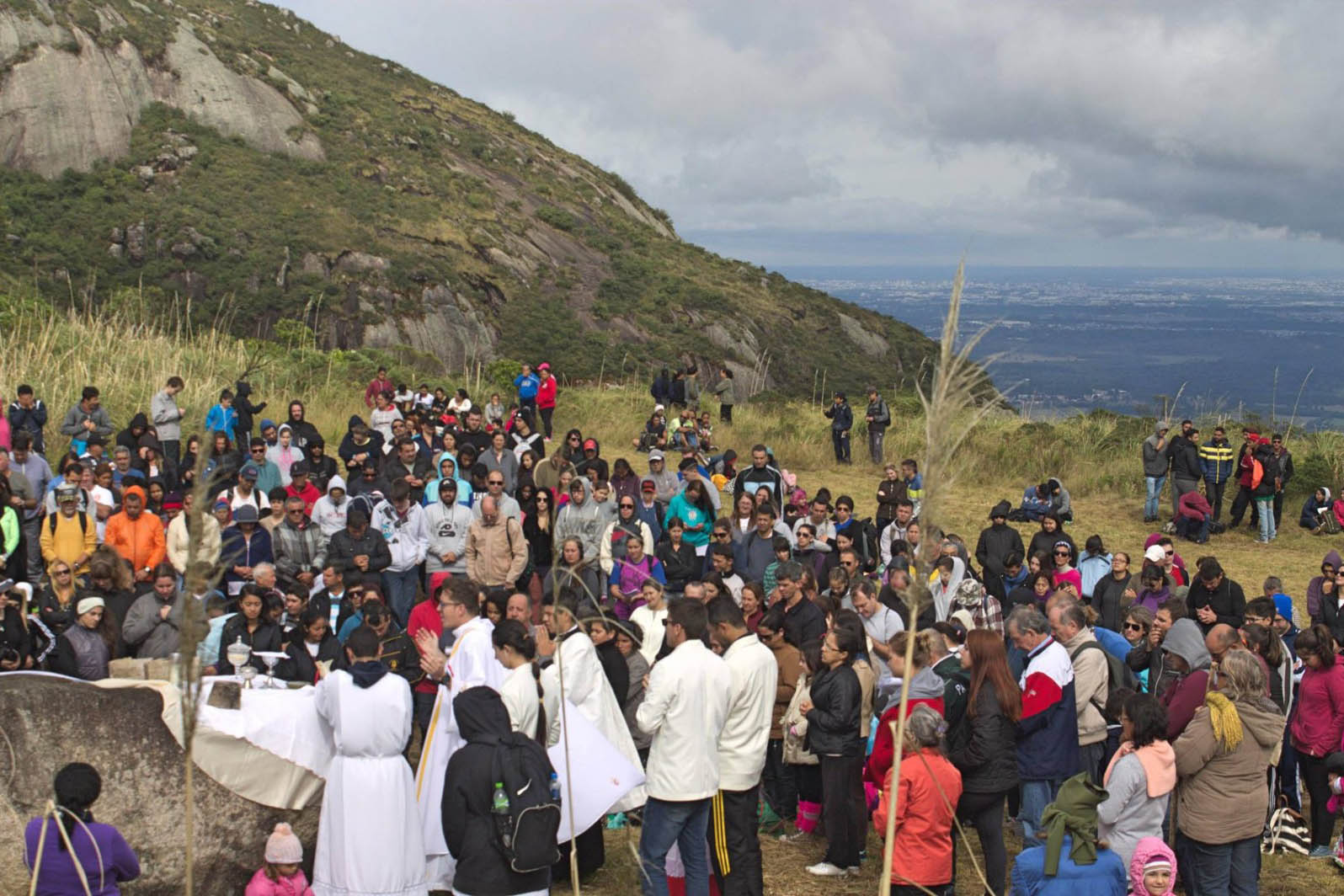 Serra da Baitaca será fechada temporariamente para celebração da Missa da Paz Foto: Organização Missa da Paz