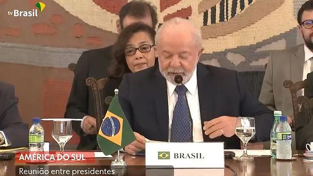 Lula se reúne com presidentes da América do Sul. Foto: Reprodução