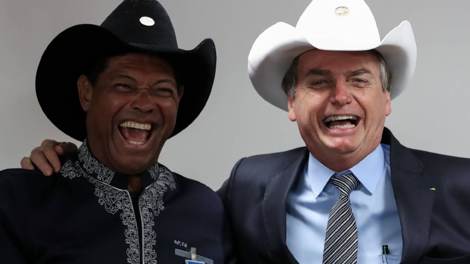 Valdemiro Santiago e Jair Bolsonaro. Créditos: Presidência da República