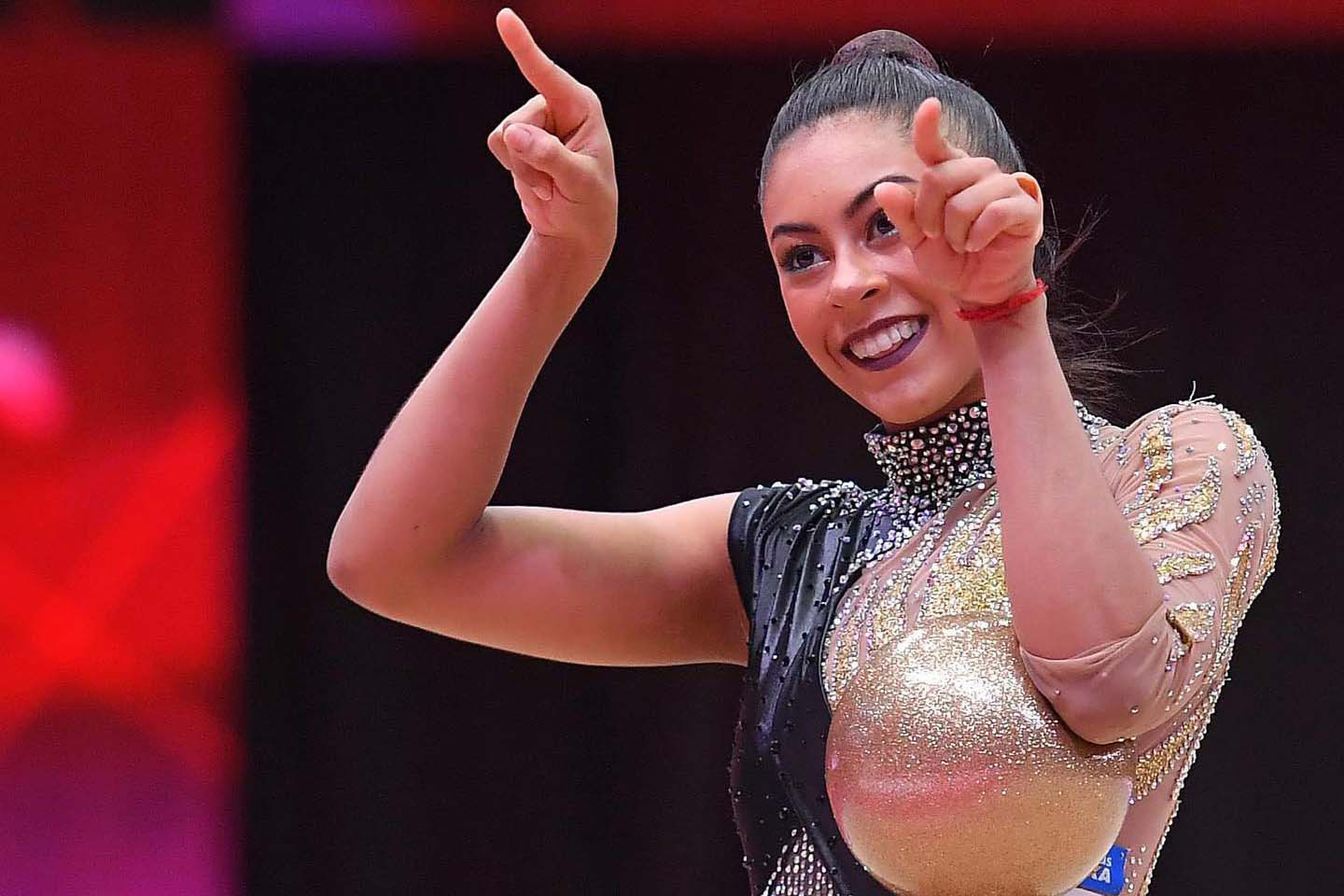 Paranaense Bárbara Domingos garante vaga inédita da ginástica rítmica nos Jogos Olímpicos Foto: Paraná Esporte