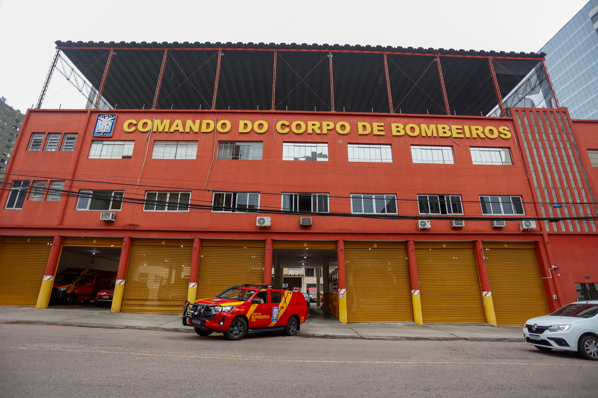  Corpo de Bombeiros do Paraná recebe doações para moradores do Rio Grande do Sul Foto: Gabriel Rosa/AEN