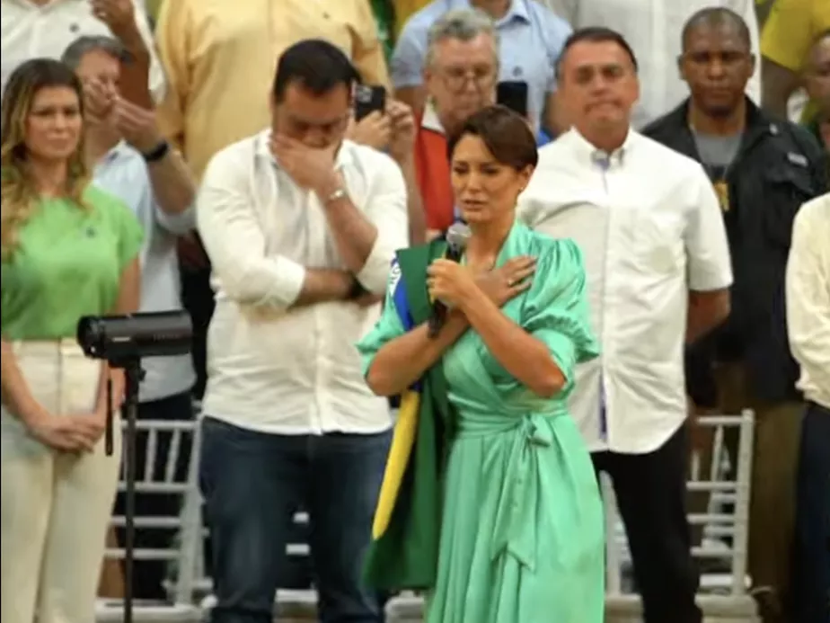 Primeira-dama Michelle Bolsonaro - Foto: Reprodução