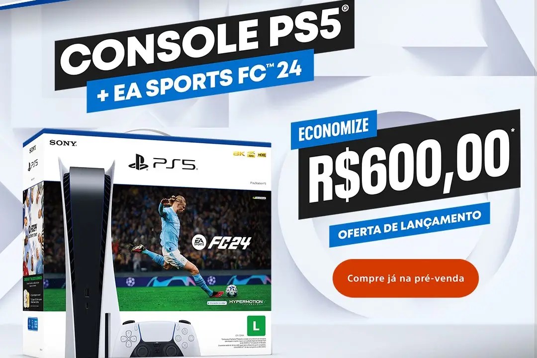 O Bundle EA Sports FC 24 do Console PS5 chega em 29 de setembro –  PlayStation.Blog BR