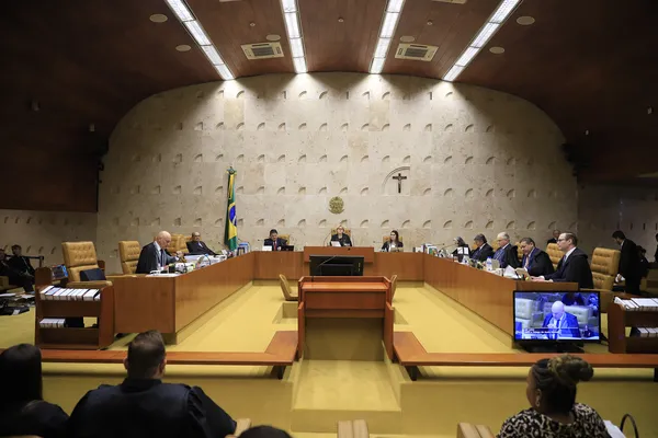 Plenário do STF durante julgamento dos golpistas de 8 de janeiro - Foto: Rosinei Coutinho/SCO/STF