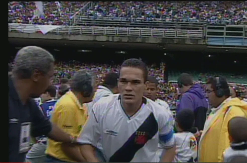 Alex foi campeão carioca pelo Vasco em 2003 - Foto: Reprodução/GloboNews