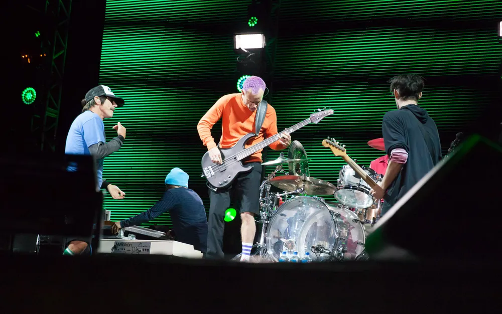 7 de novembro - Red Hot Chilli Peppers em SP. - Foto: Fábio Tito/G1
